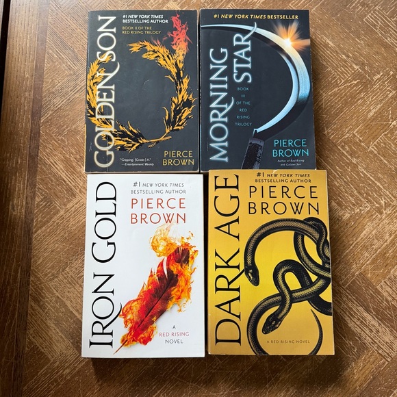Other - Pierce Brown Books - Golden, Morning, Iron, Dark